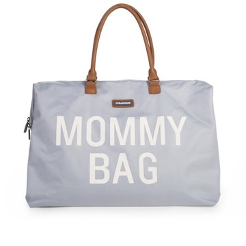MOMMY BAG DUZA TORBA DLA MAMY DO SZPITALA SZARA