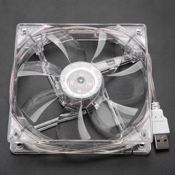 USB-ВЕНТИЛЯТОР 12 СМ СО СВЕТОДИОДНОЙ ПОДСВЕТКОЙ