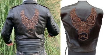 Коровья кожа Рамонес! Все размеры: S M L XL 2XL 3XL 4XL 5XL