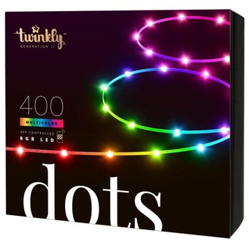 Łańcuch LED Twinkly Dots 400 LED RGB 20 m
