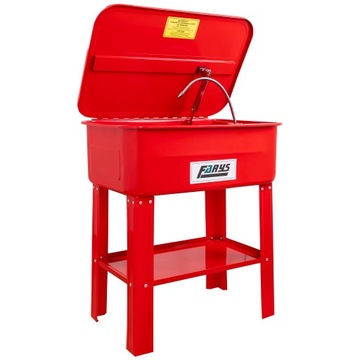Профессиональная красная мойка для мастерских 80л FR8000