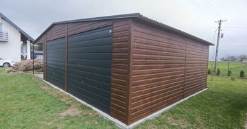 Garaż blaszany 6x6 Premium