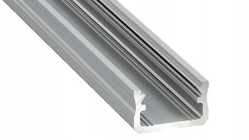 Profil aluminiowy lumines LED typA srerbny anod 1m