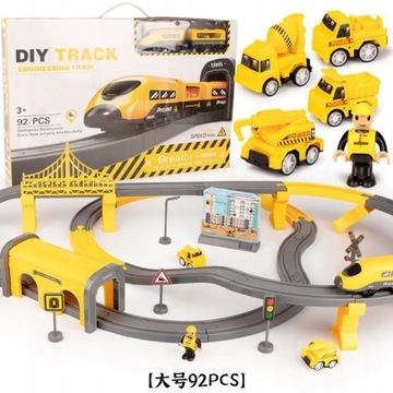 Kolejka elektryczna Autree DIY Track Fire Rescue
