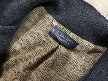 ZARA MAN SPORT Sweter Męski BLEZER WEŁNA S