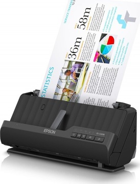 Сканер EPSON ES-C320W A4/ADF20/30 страниц в минуту/WLAN/1,8 кг