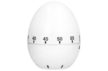 КУХОННЫЙ ТАЙМЕР для яиц, таймер, секундомер, яйцо для варки, белый