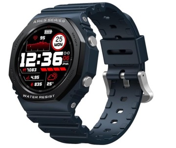 Smartwatch męski, Wodoodporny Zeblaze Granatowy
