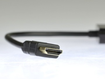 Adapter przejściówka HDMI do VGA DSUB + Audio
