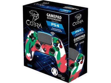 Kontroler COBRA QSP420 PS4 Różowy Moro