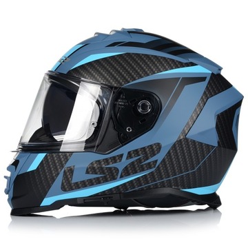 МОТОЦИКЛЬНЫЙ ШЛЕМ LS2 FF800 STORM II RACER + PINLOCK + BLENDA ECER 22.06