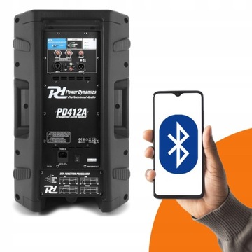 Активный динамик ProAudio Bi-Amp PD412A 1400 Вт BT