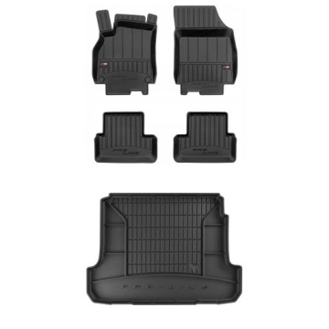 3D gumová sada koberců a rohožek Renault Fluence 2009-2012 Sedan, před lif