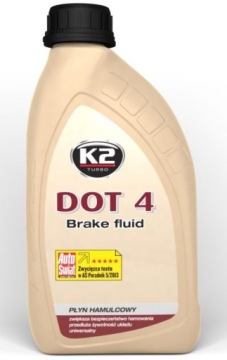 Тормозная жидкость K2 DOT-4 класса DOT4 500г T104