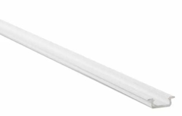 Алюминиевый профиль для низких встраиваемых светодиодных лент типа Z LUMINES White - 1 метр