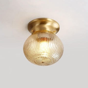 Indoor Mini LED Ceiling Light, With Glass Shade