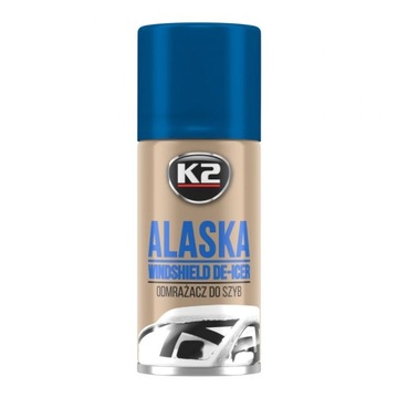 K2 ALASKA ODMRAŻACZ DO SZYB super mocny SPRAY -70C