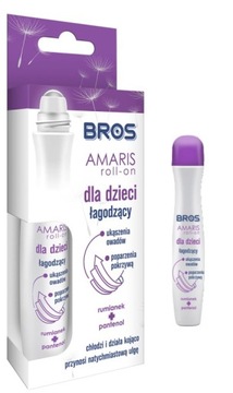 BROS AMARIS ROLL-ON DLA DZIECI ŁAGODZĄCE UKĄSZENIA 15ml