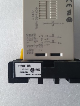 Реле времени OMRON H3CR-H8L 24 В переменного тока, 24 В постоянного тока
