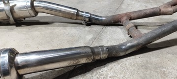 SUZUKI GSXF 600 750 TŁUMIKI JAMA WYDECHY KOLEKTOR WYDECHOWY KOLEKTORY