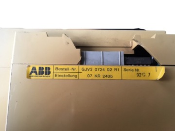 Контроллер ABB 07 KR 240 GJV3 0724 02 R1 № C797