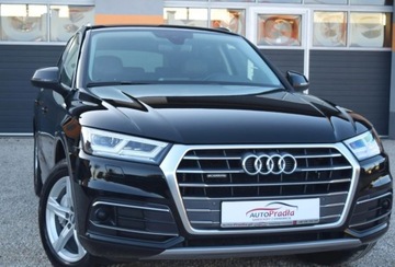 Audi Q5 II SUV 2.0 TDI 190KM 2017 Audi Q5 2.0 TDI 190PS Quattro S-tronic Radary Fuul Ledy Keyless-Go Alcanta