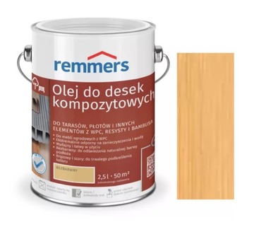 Olej do desek kompozytowych Remmers 0,75L bezbarwn