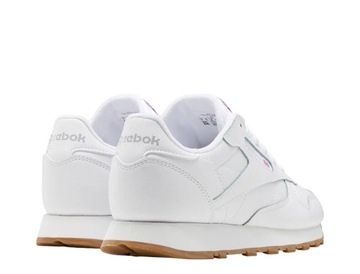 Buty damskie sportowe sneakersy białe REEBOK CLASSIC LEATHER 100010472 38