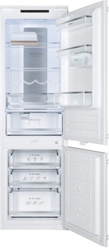 Lodówka do zabudowy dwudrzwiowa Amica BK3085.6NFM
