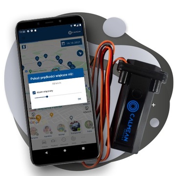 CALMEAN CABLE Автомобильный GPS-локатор