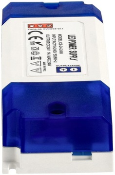 БЛОК ПИТАНИЯ СВЕТОДИОДОВ 24В МЕБЕЛЬНЫЙ 1А 24ВТ ДЛЯ СВЕТОДИОДНОЙ ЛЕНТЫ Трансформатор