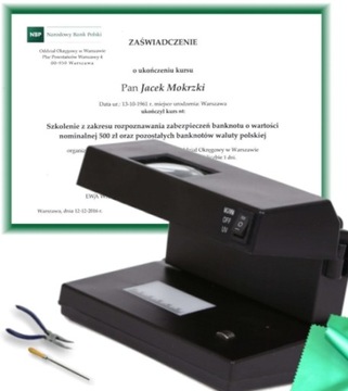 Tester banknotów Ludger BTS 2038 4pro UV MG MF WL