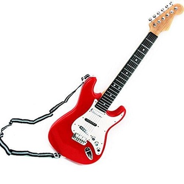 GITARA ROCKOWA DLA DZIECI GRA STRUNY INSTRUMENT
