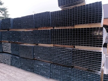 Słupek Ogrodzeniowy 60x40 2,3M Czarny 230 cm RAL 9005 PRODUCENT