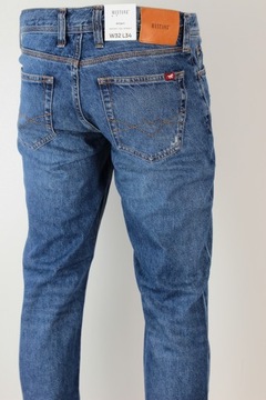 MUSTANG ALBERT COMFORT TAPERED SPODNIE JEANS _ ROZMIARY