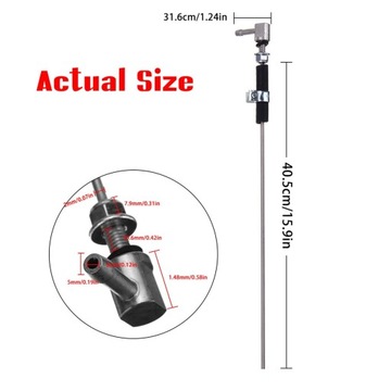 40.5cm Fuel Tank Standpipe Kit Replacement Accessories Fuel Hose Connection
