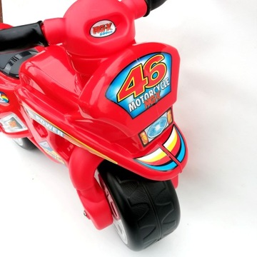 Motor jeździk rowerek biegowy Motorek pchacz