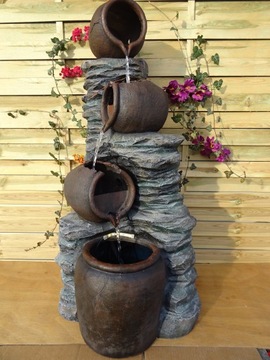 САДОВЫЙ ФОНТАН «ВОДОГРЗМОТЫ» высота 120 см! Светодиодное освещение!