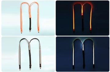 SZELKI LED ŚWIECĄCE DAMSKIE MĘSKIE NA IMPREZĘ SYLWESTRA ZABAWĘ WESELE