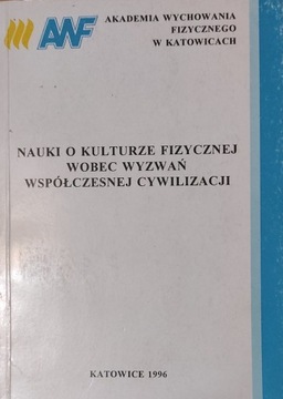 nauki o kulturze fizycznej wobec wyzwań współczesn