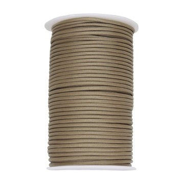 LINKA PARACORD CAMO MG PIASKOWA 4MM 100M