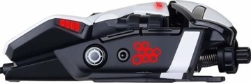 Mysz przewodowa Mad Catz R.A.T. 6+ White