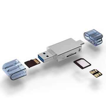 КАРТРИДЕР NM Nano MicroSD с USB 3.0 USB-C 3.1