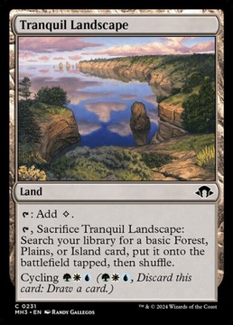 MtG: Tranquil Landscape (MH3)