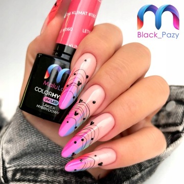 Zestaw do hybryd 10x lakier MaluLac Lampa UV 120W