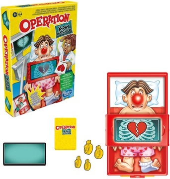HASBRO OPERATION X-RAY АРКАДНАЯ ИГРА PL ВЕРСИЯ