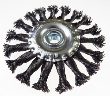 SZCZOTKA DRUCIANA BOCZNA 115mm M14 DRUT SKRĘCANY