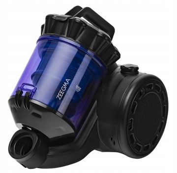 ZEEGMA ЦИКЛОННЫЙ ПЫЛЕСОС БЕЗ МЕШКА 4000ВТ + AKCERS, УДОБНЫЙ В ИСПОЛЬЗОВАНИИ