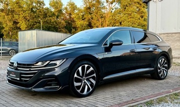 Volkswagen Arteon Fastback Facelifting 2.0 TDI 200KM 2021 Volkswagen Arteon 4x4 R-LINE panorama kamera360 skory masaze ACC FULL LED, zdjęcie 7