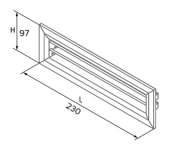 КОРОБКА НАСТЕННЫХ ПАНЕЛЕЙ 2х75